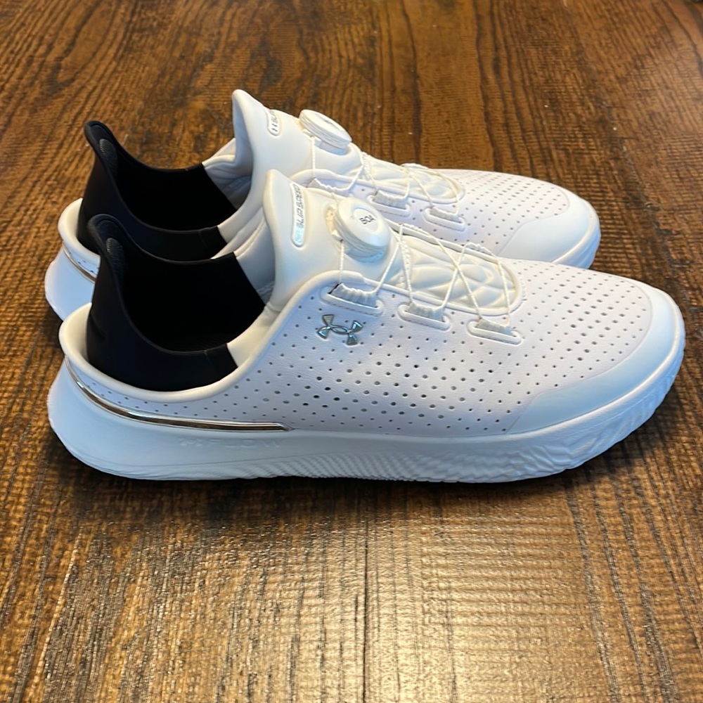 Under Armor SlipSpeed Training Shoes. White Sz 10.5